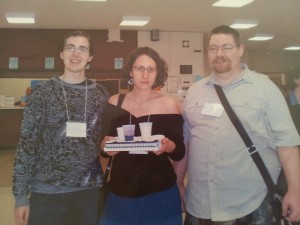 Derek, Ioana and I at Kalamazoo in 2008